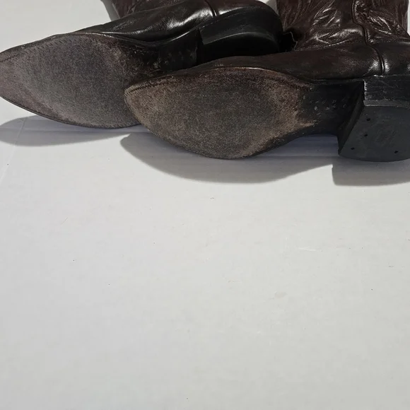 Nocona Boots Vintage Western Cowboy Men Boots Size 10.5 - Picture 6 of 8